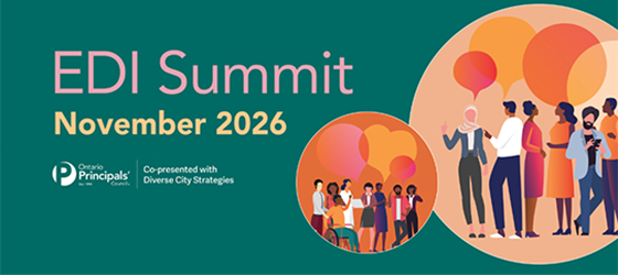 EDI Summit. November 2026. Group of diverse people talking to each other.